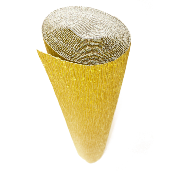 180 gram Italian Crepe Paper Rolls - Metallic