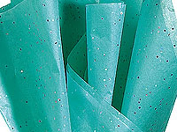 Aquamarine Gemstone Tissue Paper
