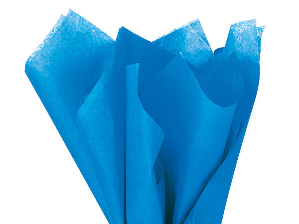 Solid Tissue Paper Brilliant Blue