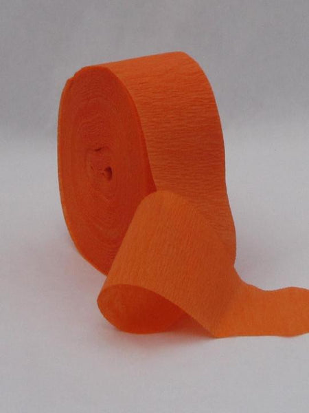 Bright Orange Streamers 81' Long