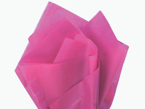Cerise Solid Tissue 20"X30"