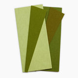 Lia Griffith Extra Fine Crepe Paper - Double Sided 2 Count - Green Tea & Cypress + Fern & Moss