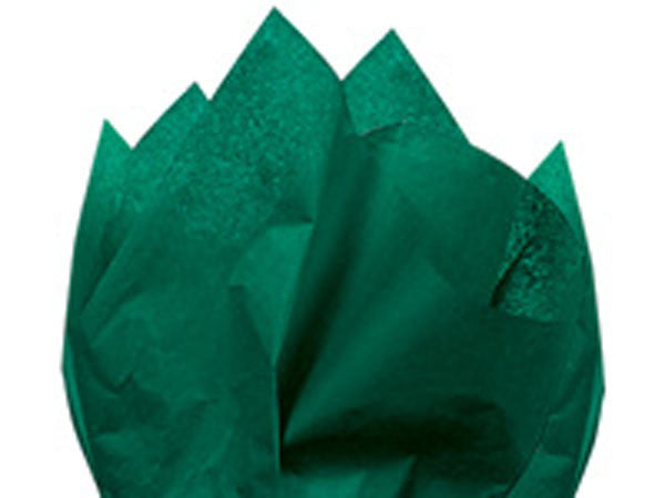 Colors of Rainbow Gift Tissue Paper, 96 Sheets, 15 inch x 20 inch - Emerald Kelly Green