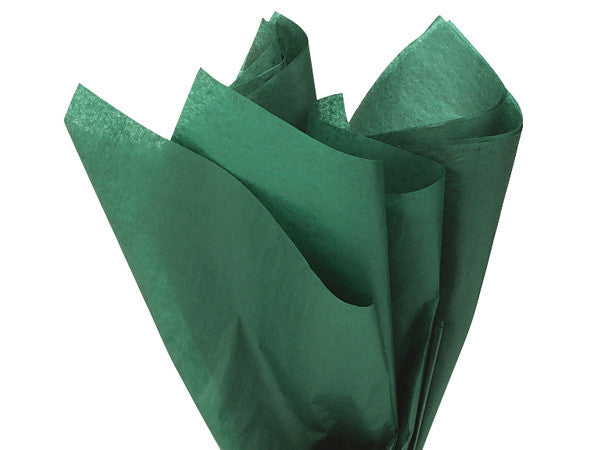 Solid Tissue Paper Emerald Green