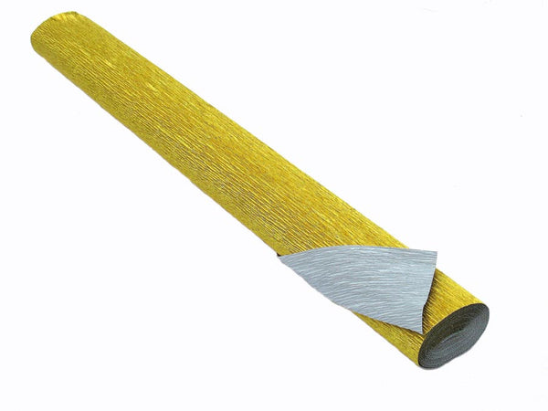 Metallic Gold Crepe Paper