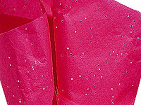 Gemstone Hot Pink Printed Tissue Paper (20
