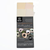 Lia Griffith Extra Fine Crepe Paper - Double Sided 2 Count - Blush Chiffon + Petal & Peach