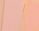 Lia Griffith Extra Fine Crepe Paper - Double Sided 2 Count - Honey Suckle & Coral + Apricot & Light Rose