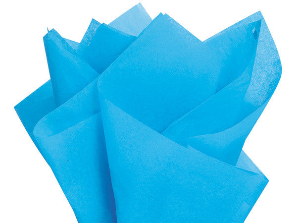 Solid Tissue Paper Turquoise
