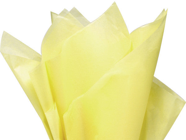 Yellow Solid Tissue Paper 20X30