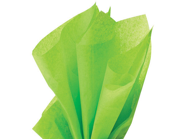 Solid Tissue Paper Bright Lime