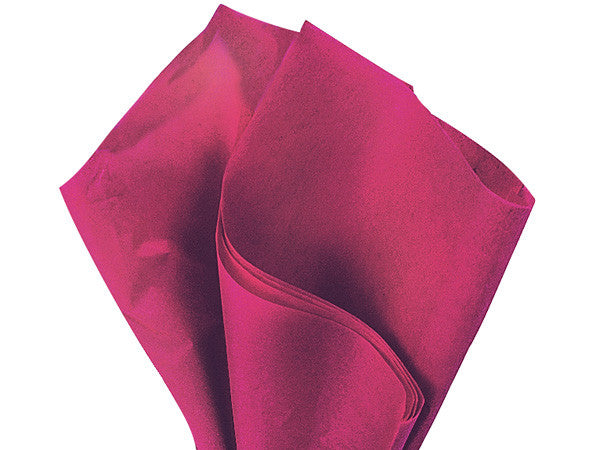 Cranberry Solid Tissue 20"X30"