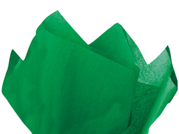 Solid Tissue Paper Festive Green