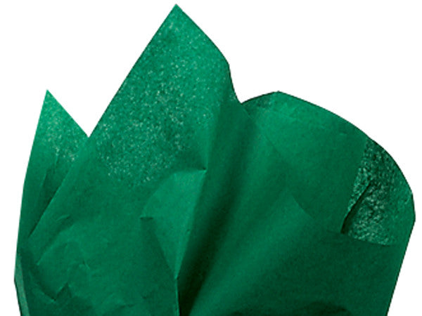 Solid Tissue Paper Holiday Green