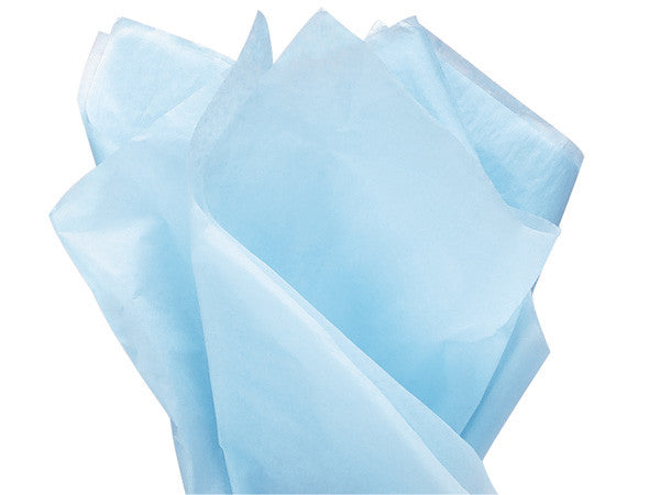 Light Blue Solid Tissue 20 X 30 – Crepe Paper Store