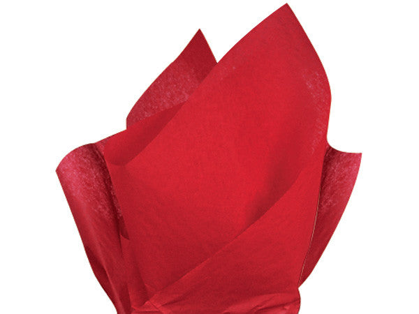 Solid Tissue Paper Red
