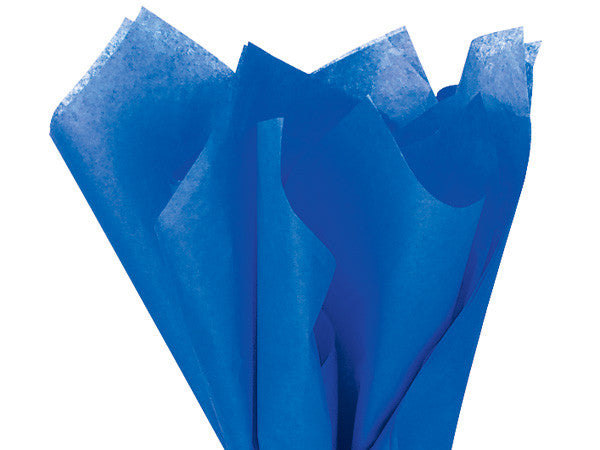 Sapphire Blue Solid Tissue 20"X30"