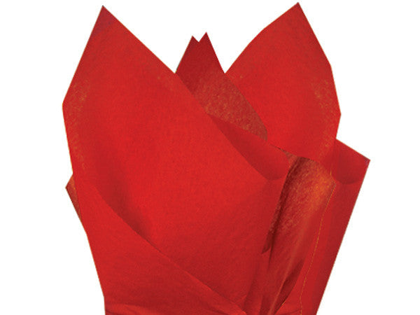 Solid Tissue Paper Scarlet Red
