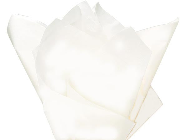 White Solid Tissue 20"x30"