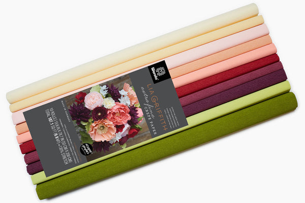 Lia Griffith Heavy English Garden Crepe Paper Pack
